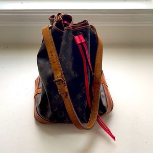 Louis V drawstring purse